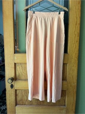 lululemon athletica Peach Wide-Leg Track Pants